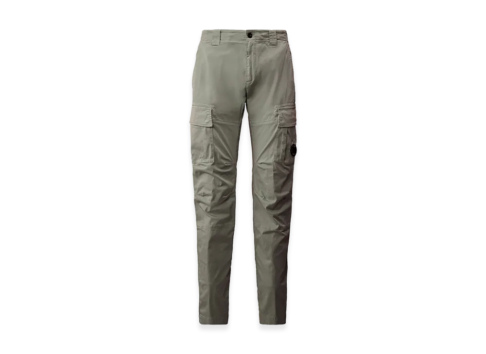 C.P. Company Stretch Sateen Ergonomic Lens Cargo Pants "Silver Blue"