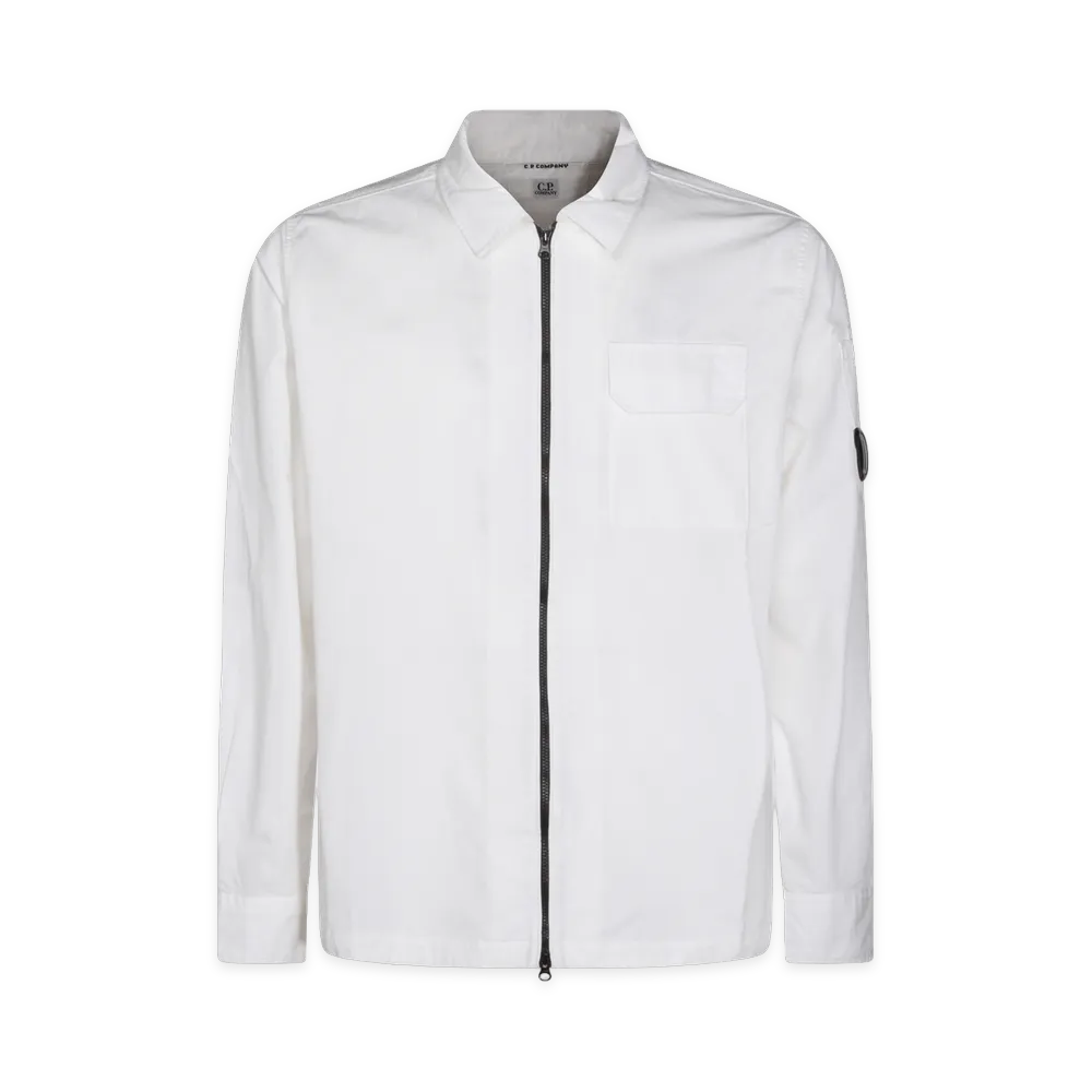 C.P. Company Shirts "Gauze White"