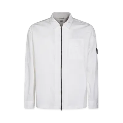C.P. Company Shirts "Gauze White"