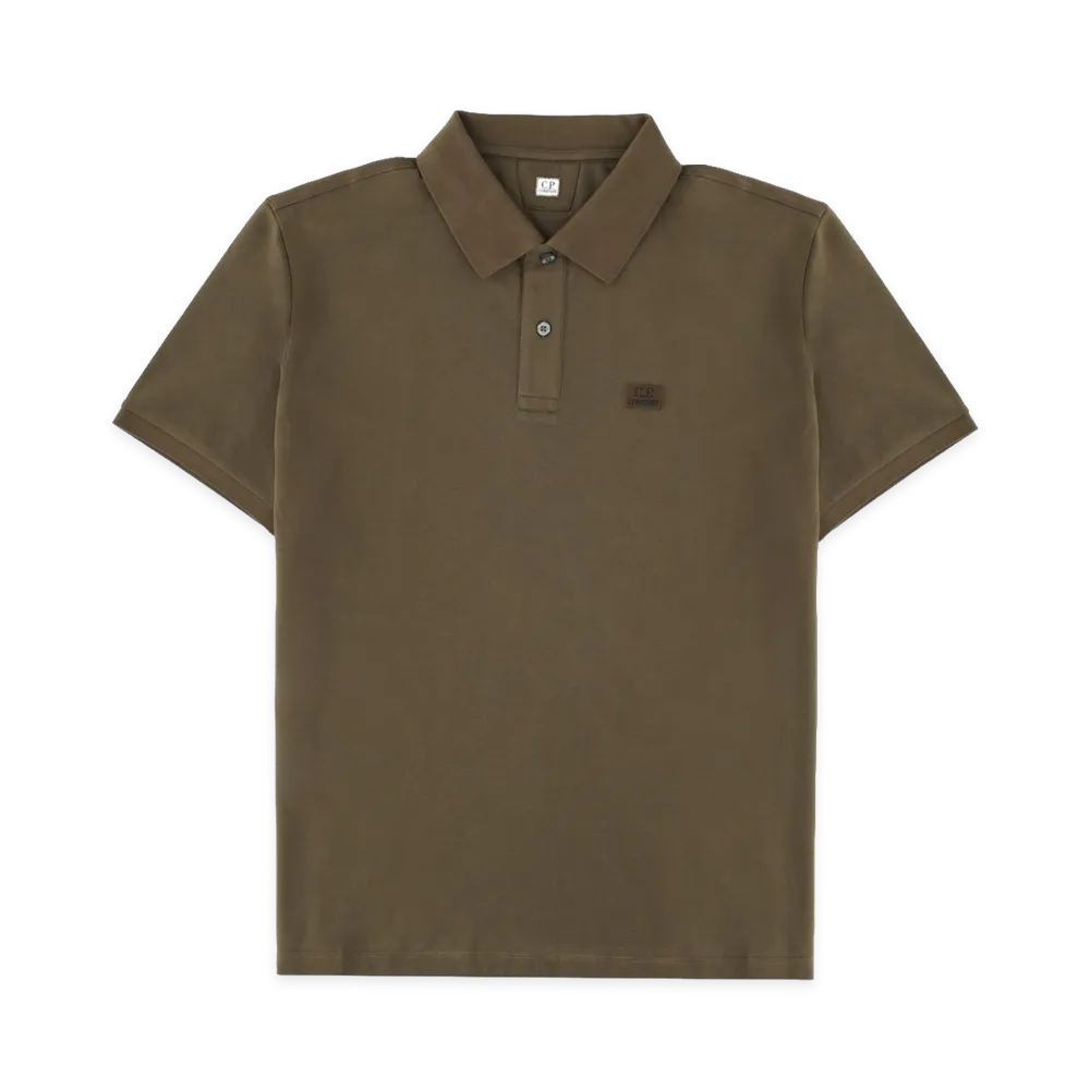 C.P. Company Polo with Logo "Green"