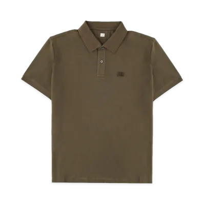 C.P. Company Polo with Logo "Green"