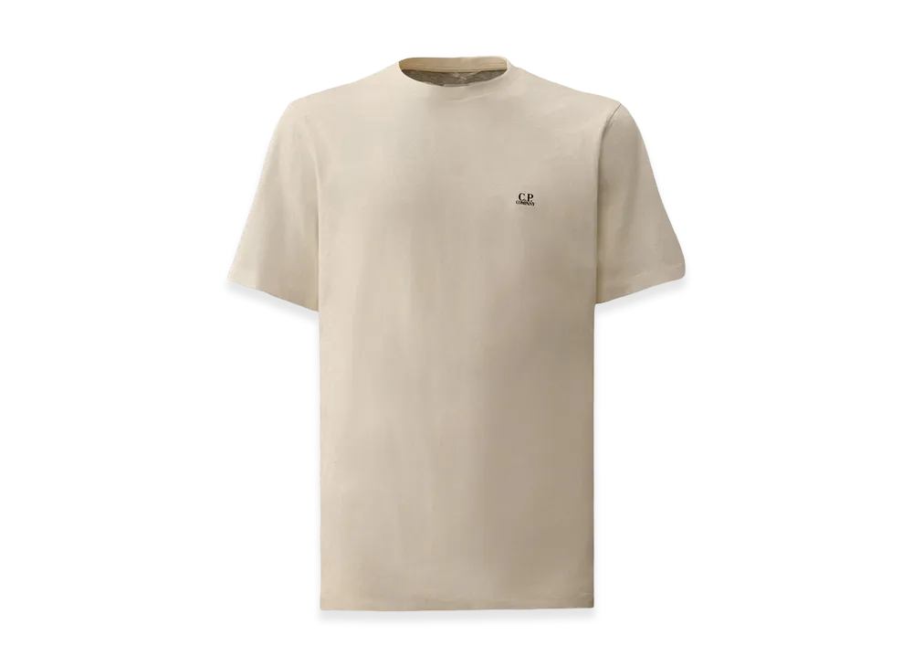 C.P. Company 30/1 Jersey Short Sleeve Goggle T-Shirt "Gauze White"