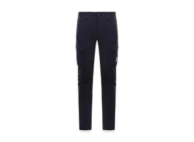 C.P. Company Stretch Sateen Ergonomic Cargo Pants "Total Eclipse"