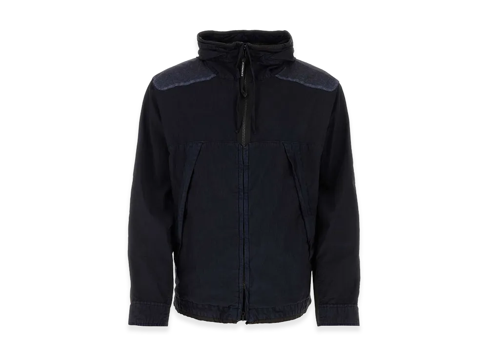 C.P. Company Cotton Blend Jacket "Midnight Blue"