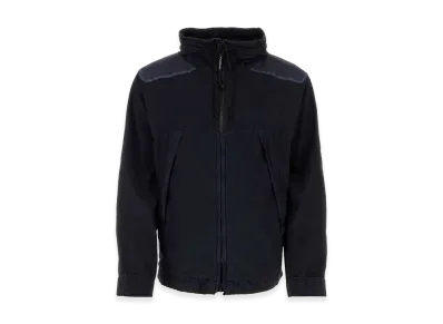 C.P. Company Cotton Blend Jacket "Midnight Blue"