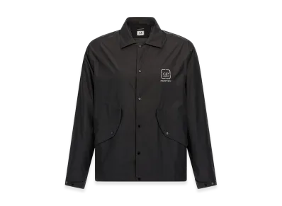 C.P. Company "Metropolis Series Pertex" Overshirt "Black"