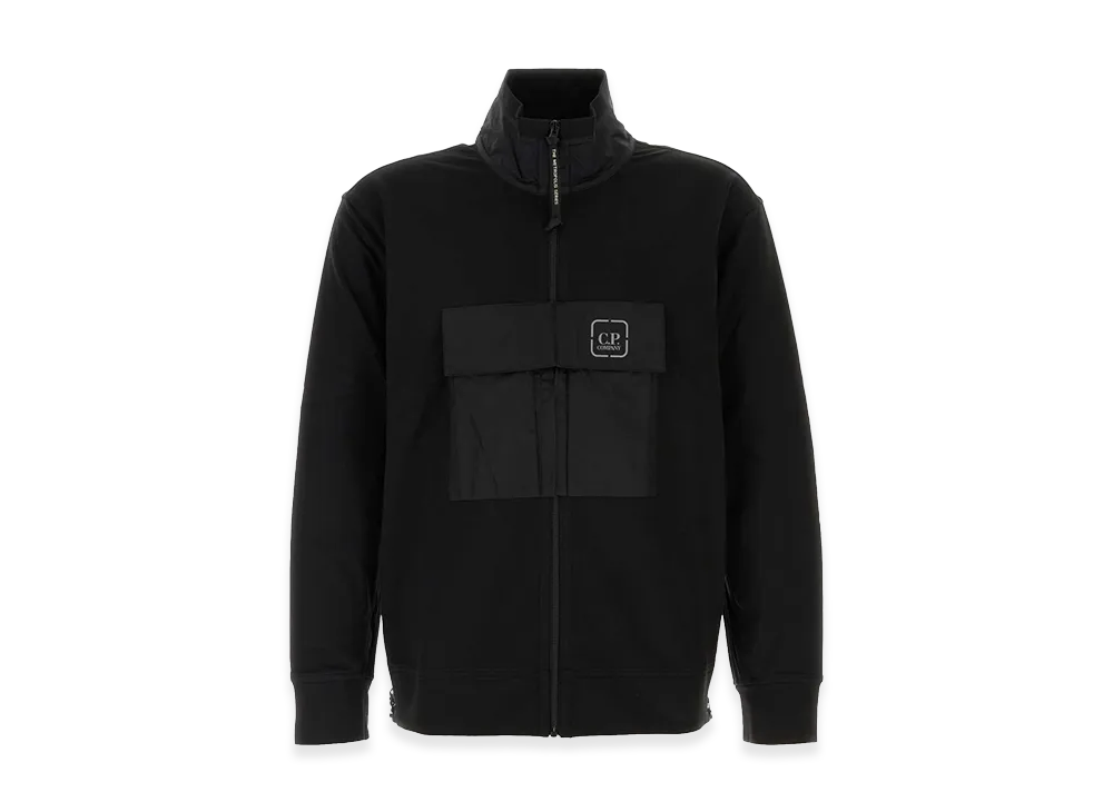 C.P. Company Stretch Cotton Sweatshirt "Black"