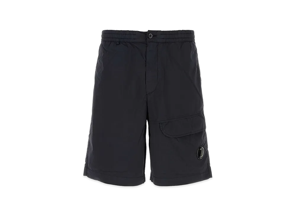 C.P. Company Stretch Cotton Blend Bermuda Shorts "Midnight Blue"