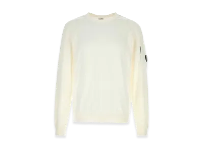 C.P. Company Sea Island Crew Neck Lens Knit "Gauze"