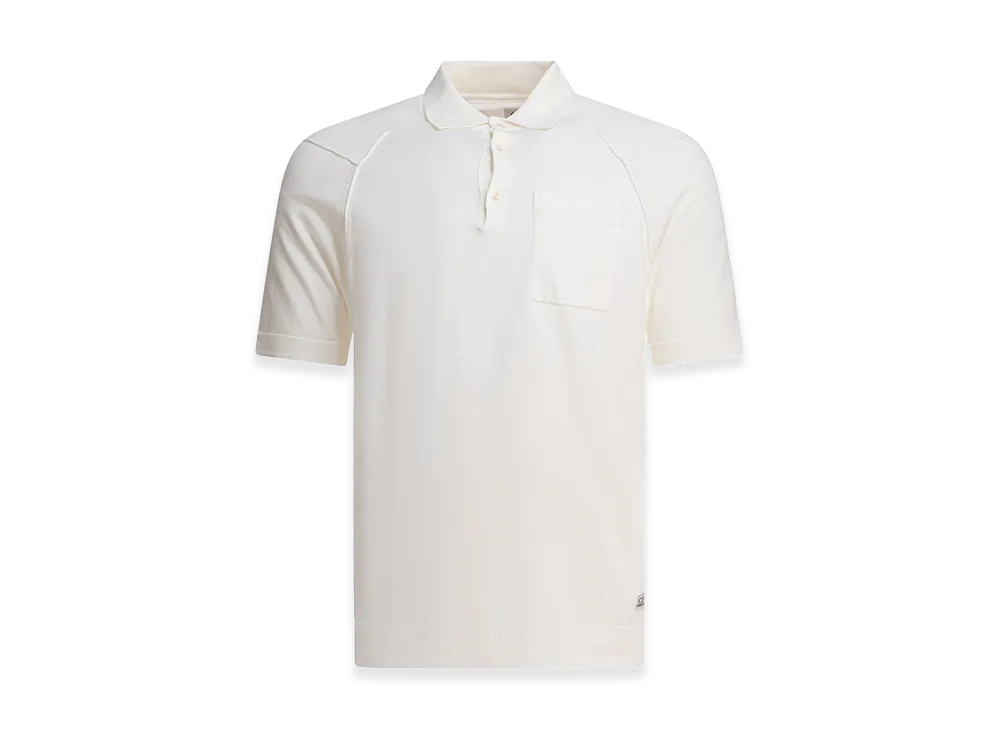 C.P. Company Polo Shirts "White"