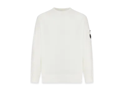 C.P. Company Cotton Sweatshirt "White"