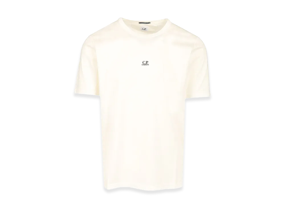 C.P. Company 70/2 Mercerised Cotton Jersey T-Shirt "White"
