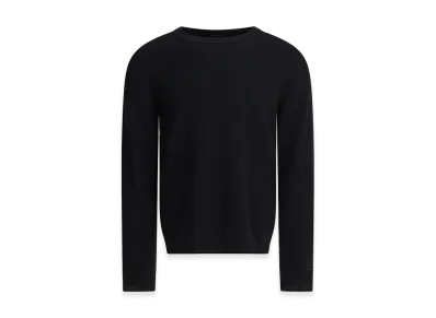 C.P. Company Wool And Silk Crewneck Sweater "Black"