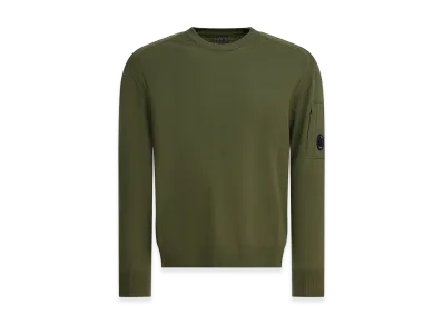 C.P. Company Wool Crewneck Sweater "Green"