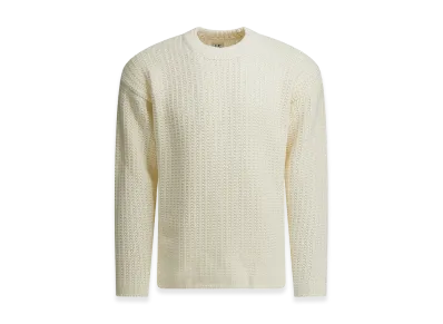 C.P. Company Wool Crew Neck Sweater "White"