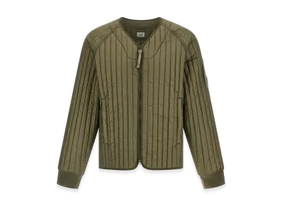 C.P. Company Ribbed Down Jacket "Green"