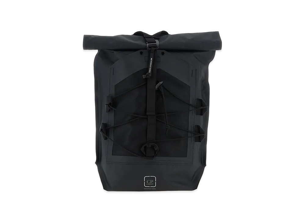 C.P. Company "Metropolis Rubber Reps Mixed" Sports Backpack "Black"