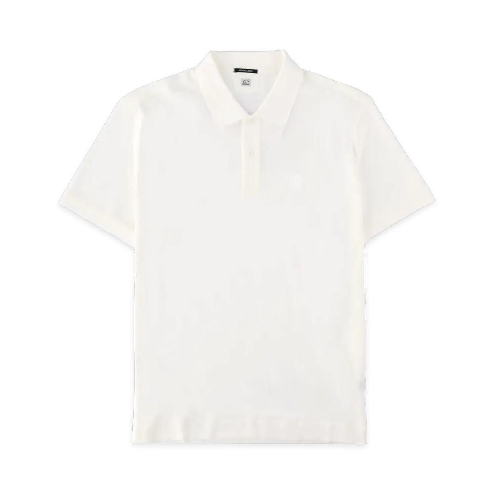 C.P. Company Polo with Logo "White"