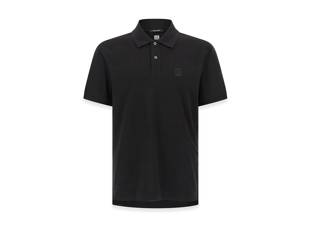 C.P. Company 'The Metropolis Series' Polo Shirt "Black"