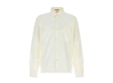 C.P. Company Poplin Shirt "Ivory/White"