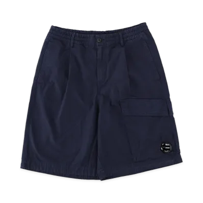 C.P. Company Shorts Cargo Con Patch Logo "Blue"
