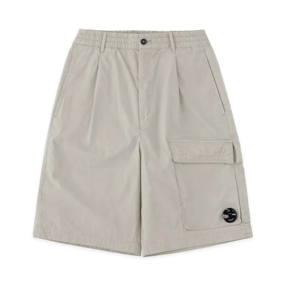 C.P. Company Shorts Cargo Con Patch Logo "Gray"