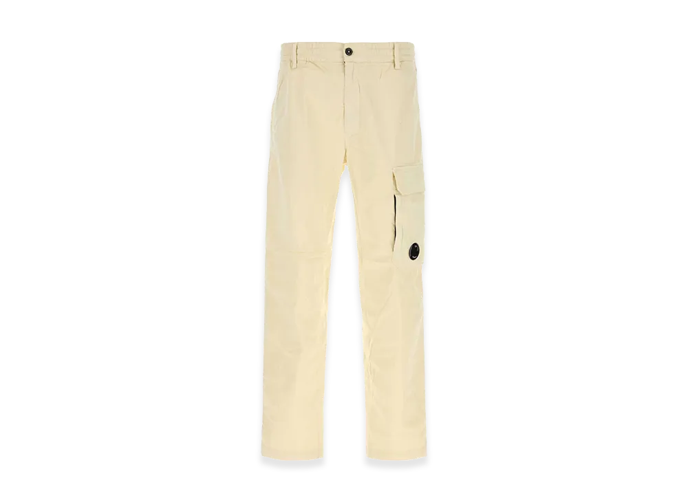 C.P. Company Stretch Cotton Cargo Pant "Cream/Yellow"
