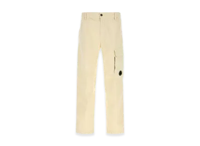 C.P. Company Stretch Cotton Cargo Pant "Cream/Yellow"