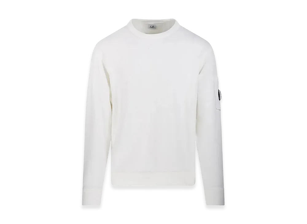 C.P. Company Crew-Neck Sweatshirt "White"