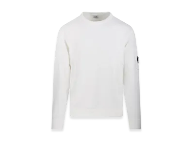 C.P. Company Crew-Neck Sweatshirt "White"