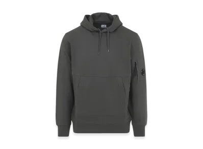 C.P. Company Sweatshirt Made Of Diagonal Raised Fleece "Gray"