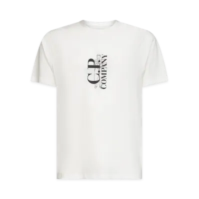 C.P. Company T-Shirts "Gauze White"