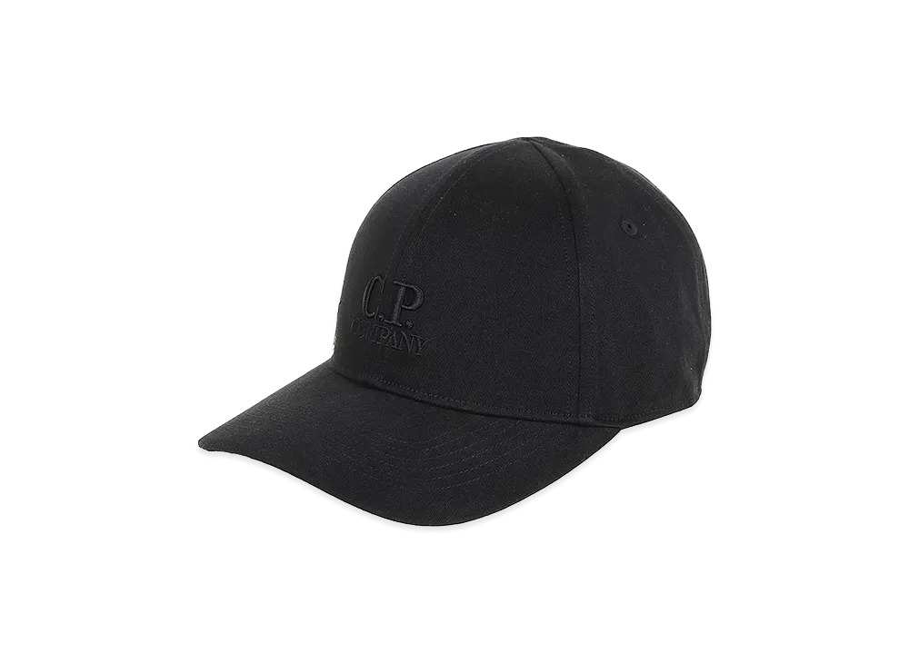 C.P. Company Gabardine Logo Cap "Total"