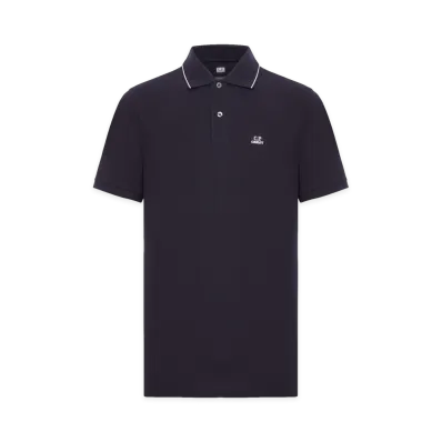 C.P. Company Stretch Piquet Polo "Blue"