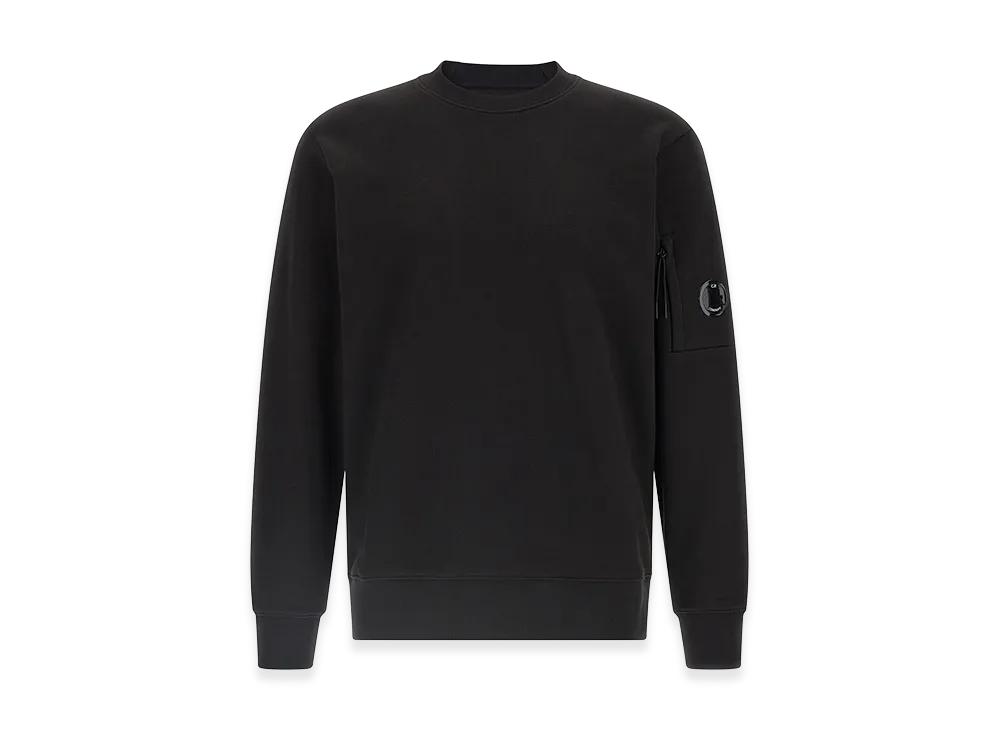 C.P. Company 'Diagonal Raised' Sweatshirt "Black"
