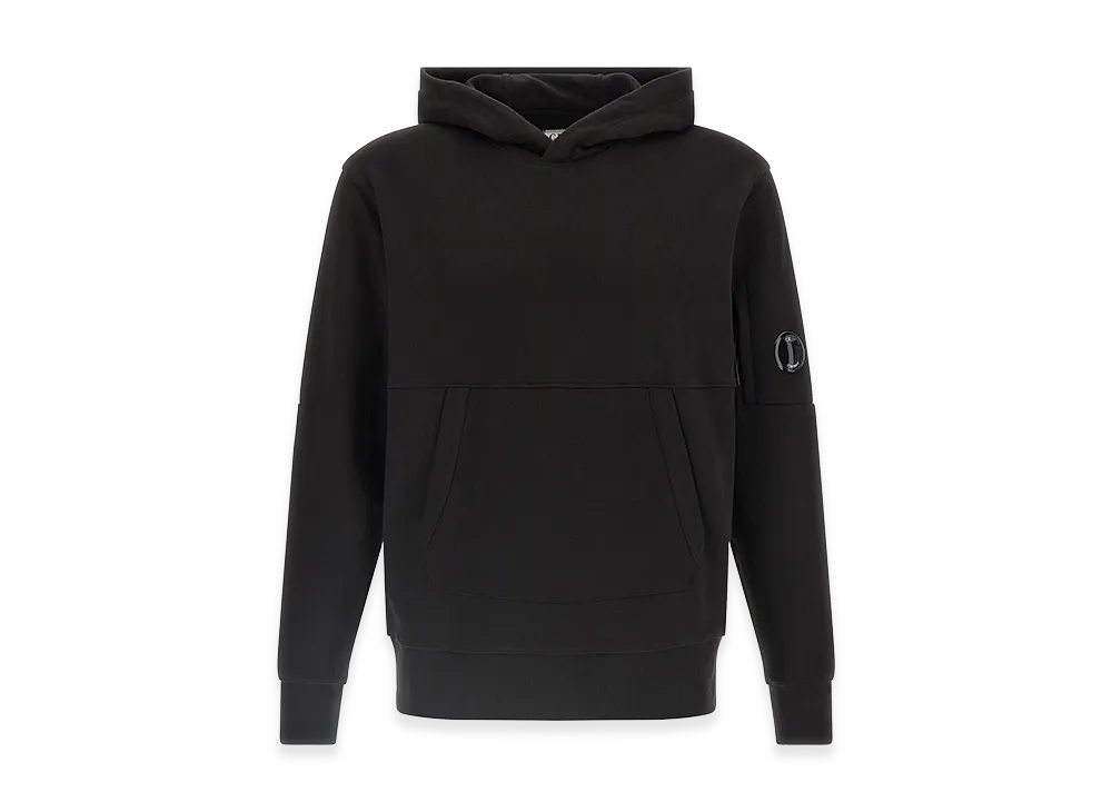 C.P. Company 'Diagonal Raised' Hoodie "Black"