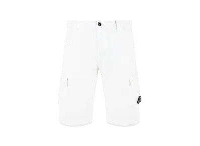 C.P. Company Cotton Shorts "White"