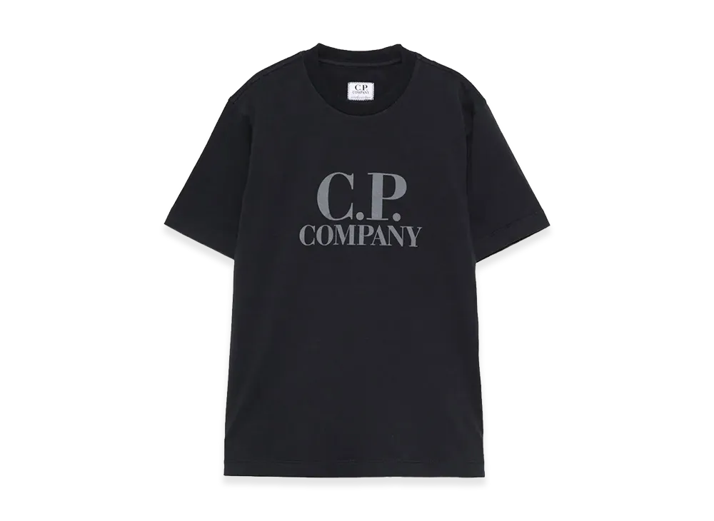 C.P. Company Kids Cotton Jersey Goggle-Print T-Shirt "Total Eclipse"