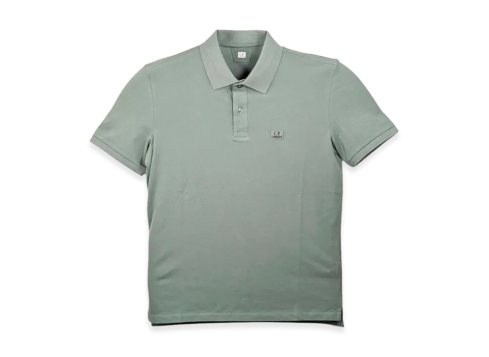 C.P. Company Stretch Piquet Short Sleeve Polo "Laurel"