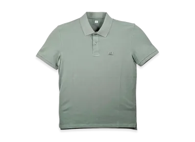 C.P. Company Stretch Piquet Short Sleeve Polo "Laurel"