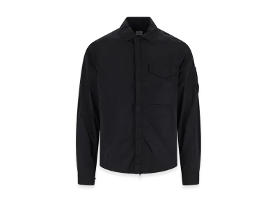 C.P. Company Logo Shirt Jacket "Black"
