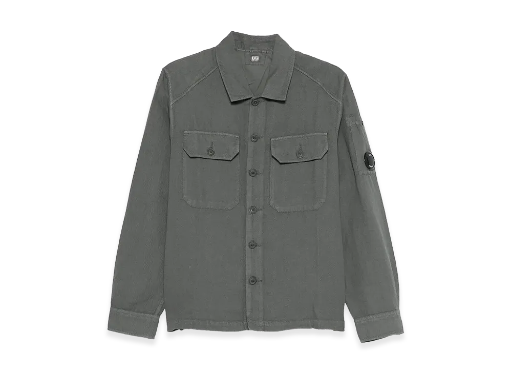 C.P. Company Long Sleeve Shirt "Silver"