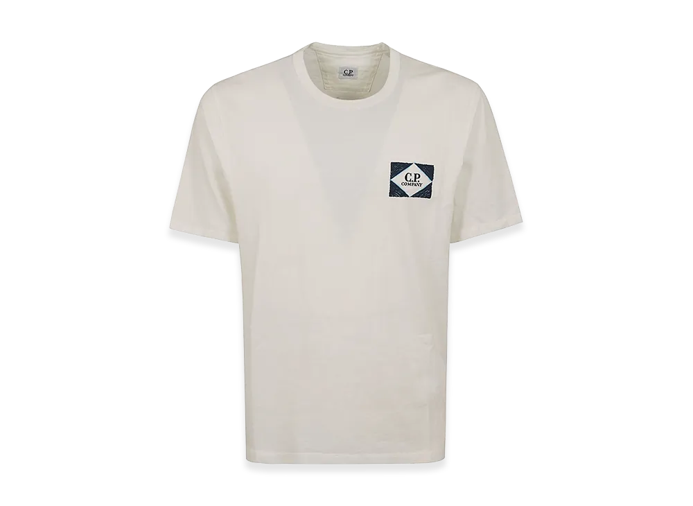 C.P. Company T-Shirts Short Sleeve In Jersey "Gauze"