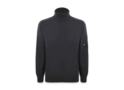C.P. Company Wool Blend Turtleneck "Dark Grey"
