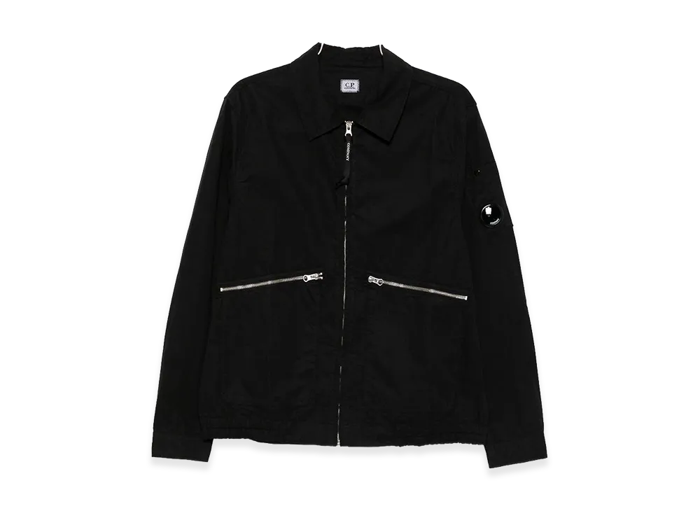 C.P. Company Cotton Micro-Reps Jacket "Black"