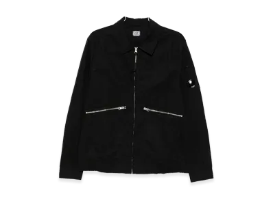 C.P. Company Cotton Micro-Reps Jacket "Black"