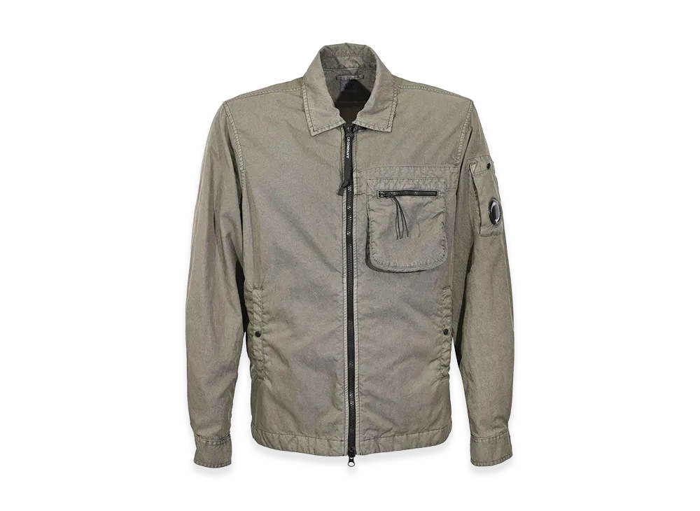 C.P. Company Panama-R Nylon Overshirt "Gray"