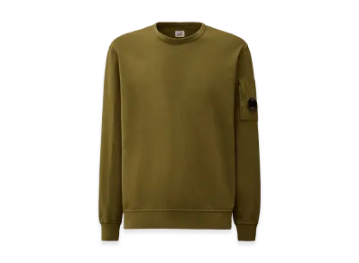 C.P. Company Felpa Con Patch Logo "Green"