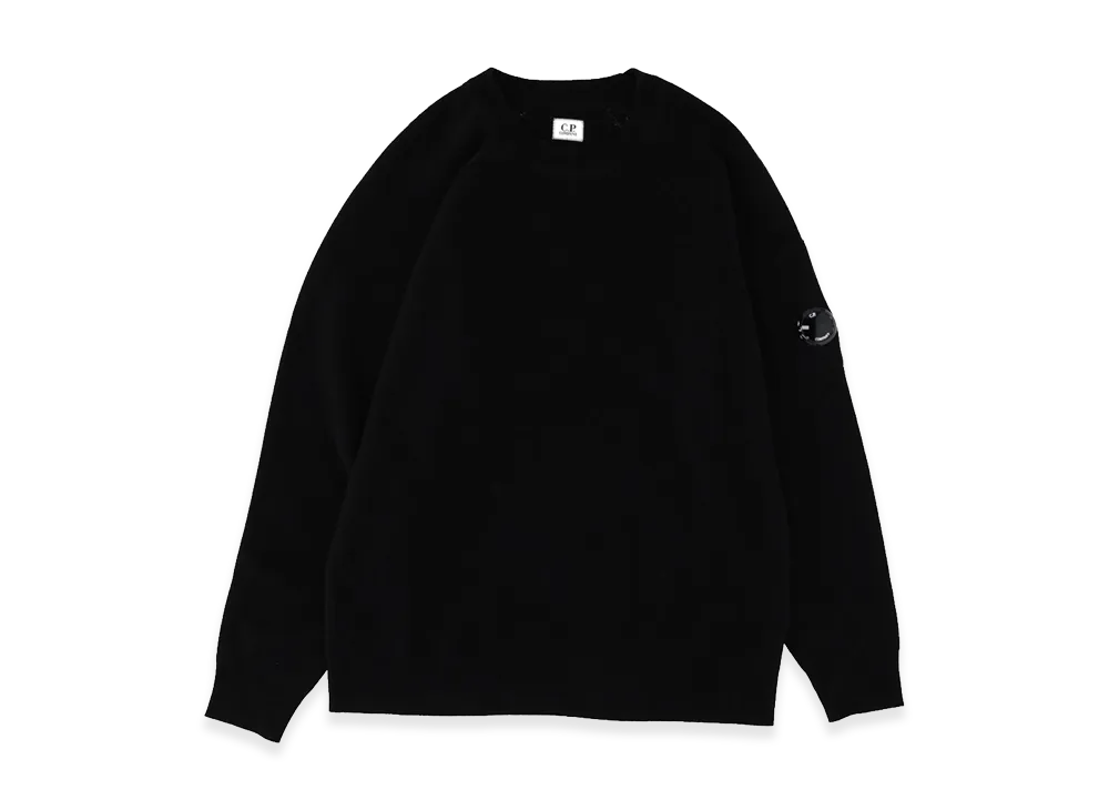 C.P. Company Grs Wool Blend Sweatshirt "Black"