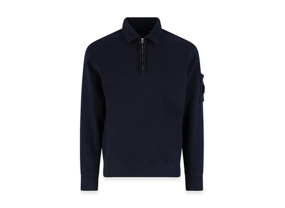 C.P. Company Zip Sweatshirt "Blue"